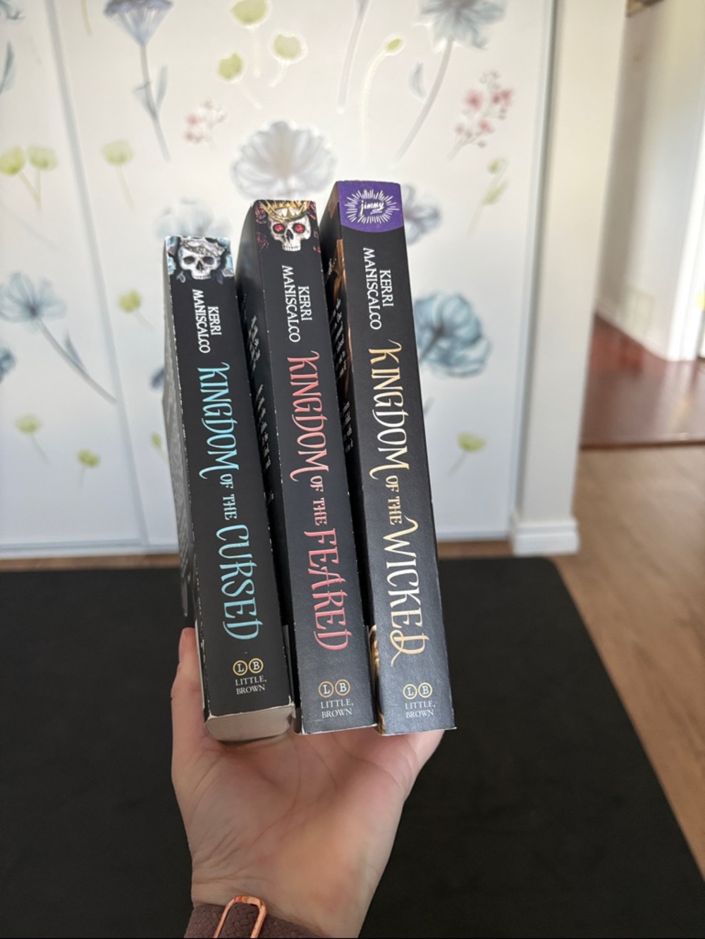 Kingdom Trilogy Set by Kerri Maniscalco paperback books